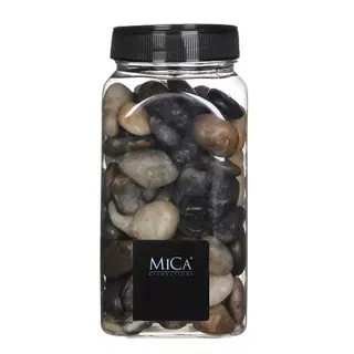 Mica Decorations Stenen 650 ml - Bruin