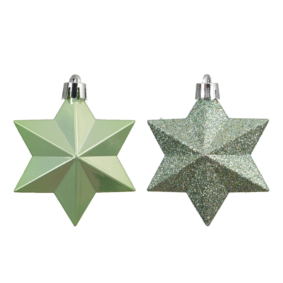 Sterren Mix 12 st. - Matcha Green - afbeelding 1