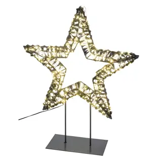 Gehlmann Verlichte Ster Staand Zwart - 480 LED
