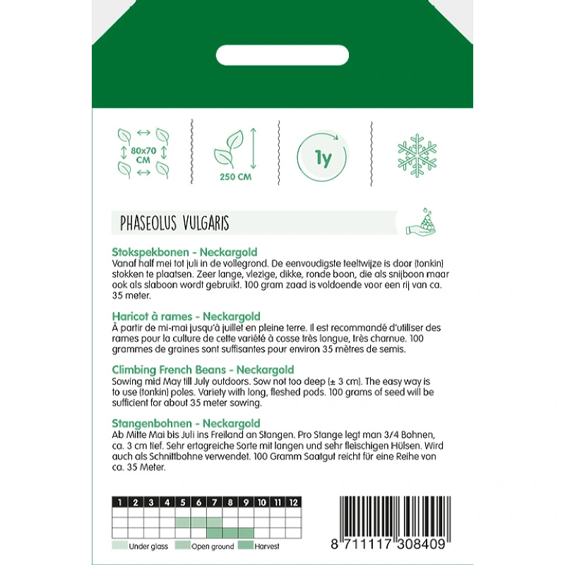 Stokspekbonen Neckargold, 100g - afbeelding 2