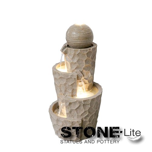 Stone-Lite Fontein Mississippi - 38,5x38,5x81 cm