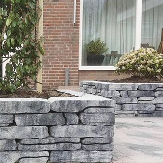 Stonewalling Grijs/zwart 42x18x8 cm - afbeelding 3