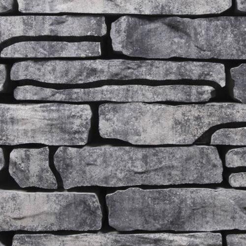 Stonewalling Grijs/zwart 42x18x8 cm - afbeelding 1