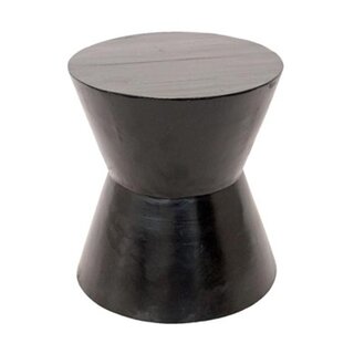 Stool Wood Black - 40 cm