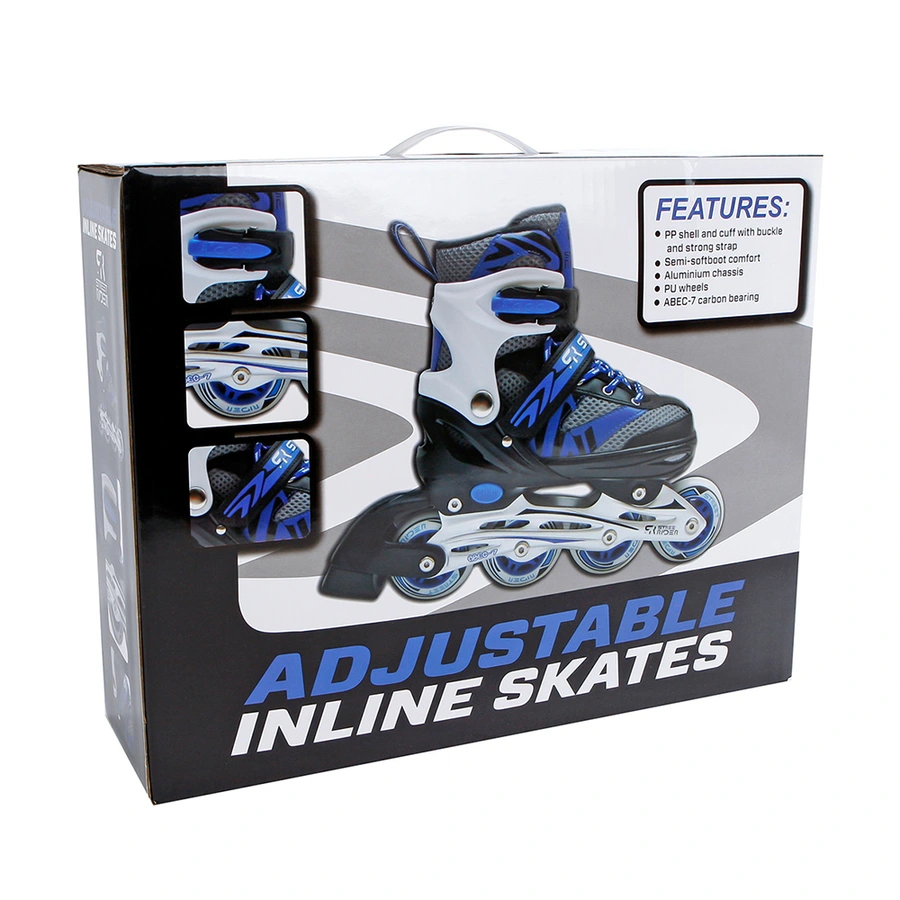 Street Rider Inline Skates Blauw 33-36 - afbeelding 2