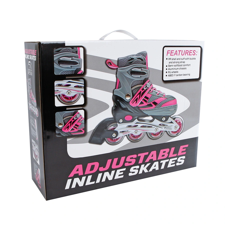 Street Rider Inline Skates Roze 33-36 - afbeelding 2