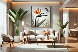 Strelitzia kunstplant