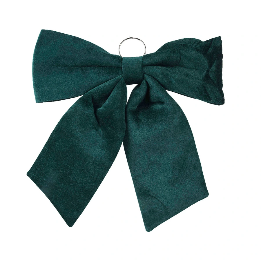 Decoratie Strik 69x72 cm - Dennengroen