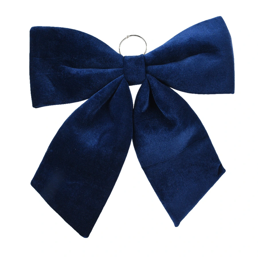 Decoratie Strik 69x72 cm - Nachtblauw