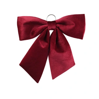 Decoratie Strik 48x52 cm - Rood
