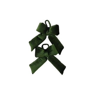 Kerststrik Royals 2 st. S - Donkergroen