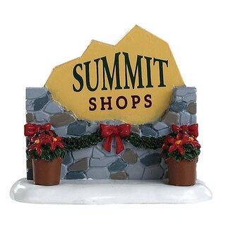 Lemax Summit Sign