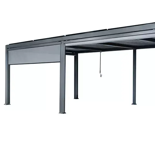 Suns Maranza Gordijn Voorkant voor 540 cm - Matt Royal Grey - afbeelding 1