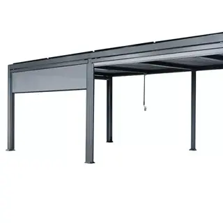 Suns Maranza Gordijn Voorkant voor 720 cm - Matt Royal Grey - afbeelding 1