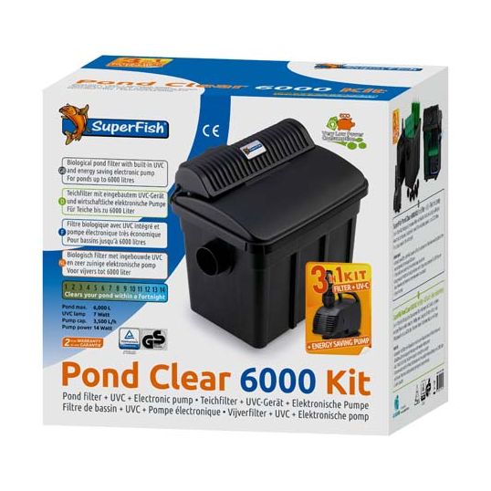 Superfish Pond Clear Kit 6000 UVC - 14W