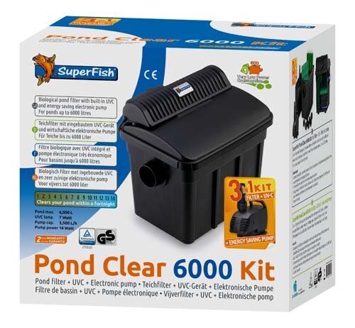 Superfish Pond Clear Kit 6000 UVC - 14W