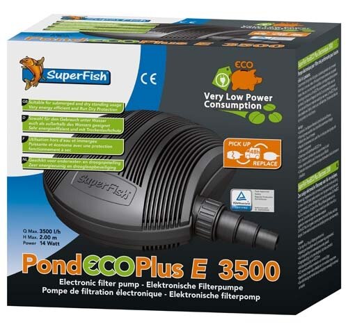 Superfish Pond ECO Plus E 3500 - 14W - afbeelding 2