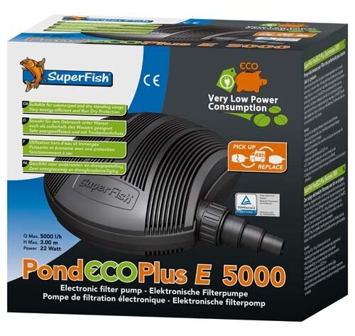 Superfish Pond ECO Plus E 5000 - 22W - afbeelding 2