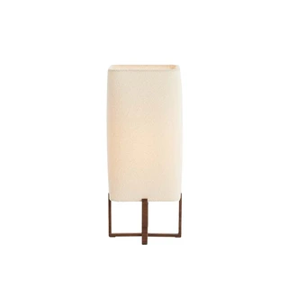Light & Living Tafellamp Wyn Donkerbruin/Crème - 21,5x21,5x50,5 cm - afbeelding 5