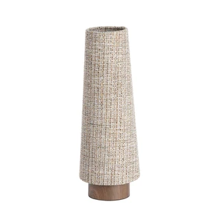 Light & Living Tafellamp Howie Hout - Ø19x52,5 cm