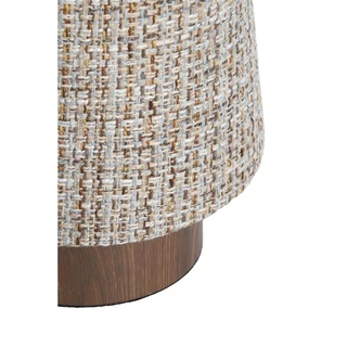 Light & Living Tafellamp Howie Hout - Ø19x52,5 cm - afbeelding 3