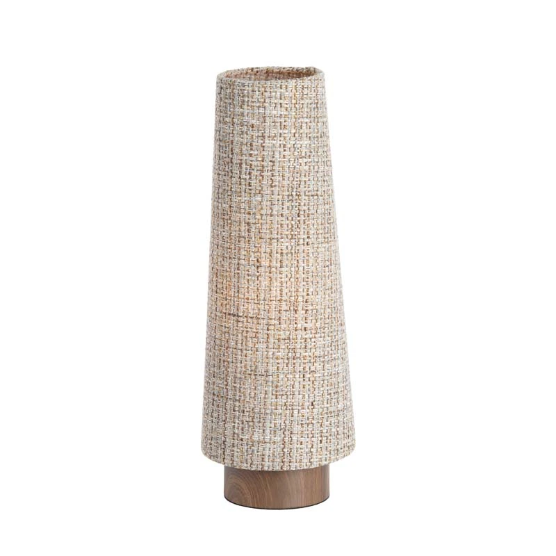 Light & Living Tafellamp Howie Hout - Ø19x52,5 cm - afbeelding 4