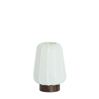 Light & Living Tafellamp Bibia Hout - Ø20x29 cm