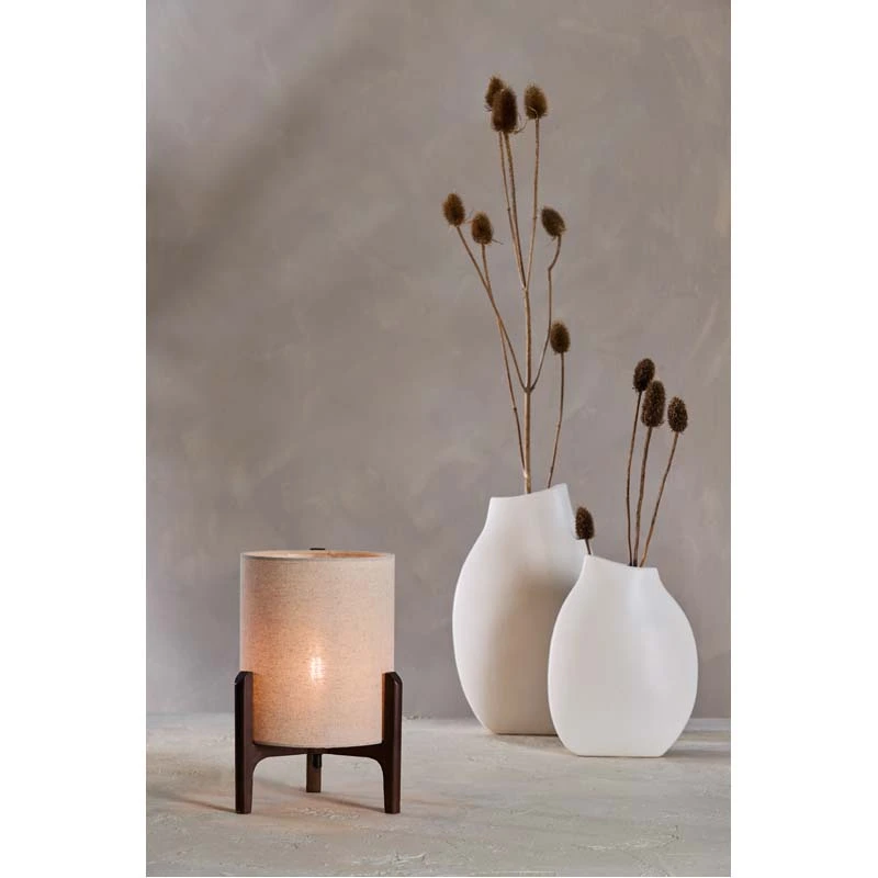 Light & Living Tafellamp Litto Donkerbruin - Ø22x33 cm - afbeelding 6