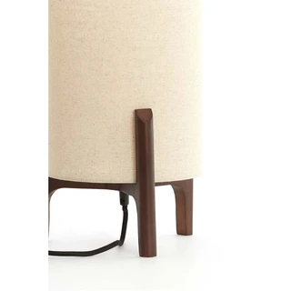 Light & Living Tafellamp Litto Donkerbruin - Ø22x33 cm - afbeelding 7