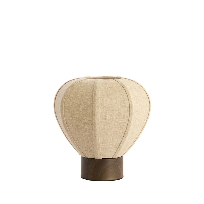 Light & Living Tafellamp Kyzo Hout - Ø23x23,5 cm - afbeelding 1