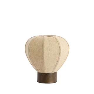 Light & Living Tafellamp Kyzo Hout - Ø23x23,5 cm - afbeelding 1