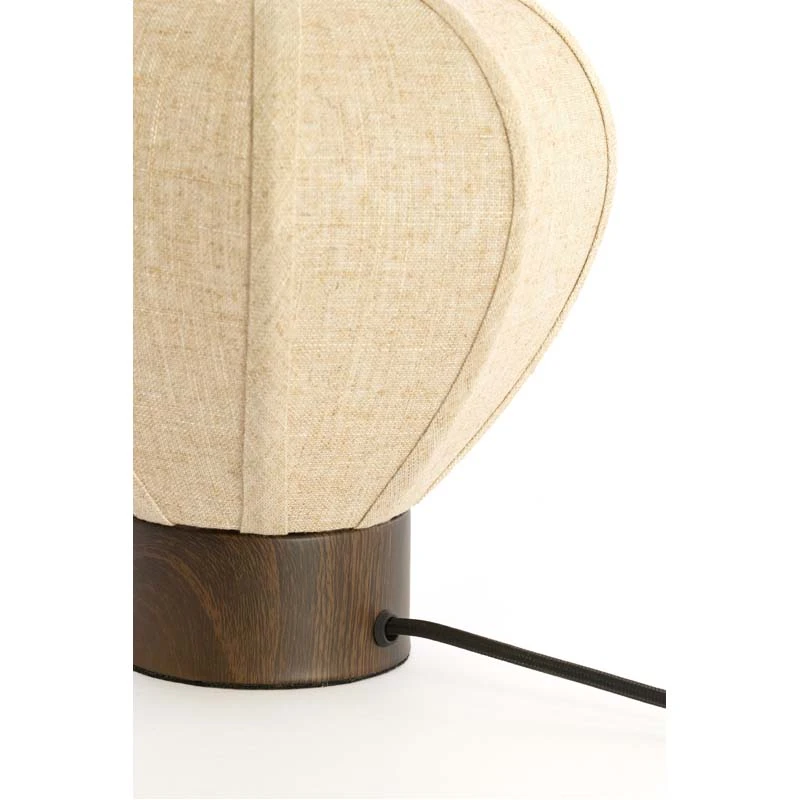 Light & Living Tafellamp Kyzo Hout - Ø23x23,5 cm - afbeelding 3