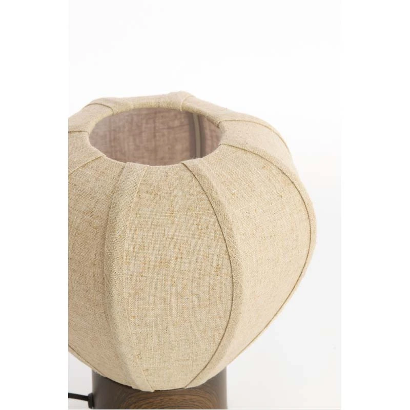 Light & Living Tafellamp Kyzo Hout - Ø23x23,5 cm - afbeelding 5