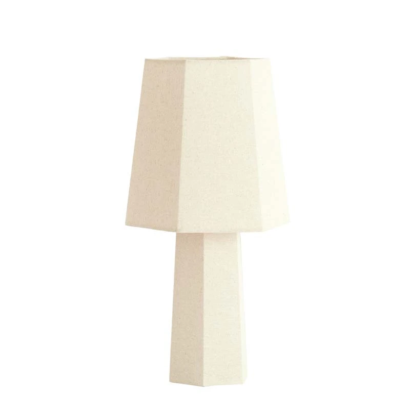 Light & Living Tafellamp Musabo Naturel - Ø25x49 cm - afbeelding 1