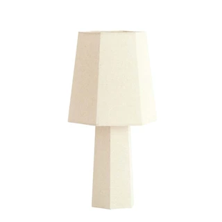 Light & Living Tafellamp Musabo Naturel - Ø25x49 cm
