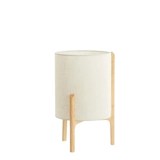 Light & Living Tafellamp Litto Naturel - Ø28x44 cm - afbeelding 2