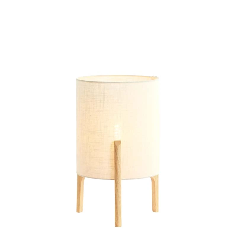 Light & Living Tafellamp Litto Naturel - Ø28x44 cm - afbeelding 5