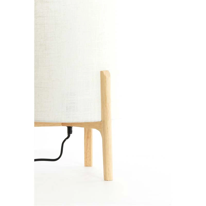 Light & Living Tafellamp Litto Naturel - Ø28x44 cm - afbeelding 6