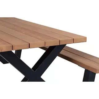 Woood Tablo Outdoor Picknicktafel Ayous Naturel - afbeelding 5