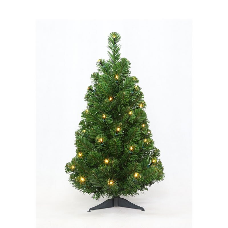 Tafel Kunstkerstboom incl. LED - 90 cm