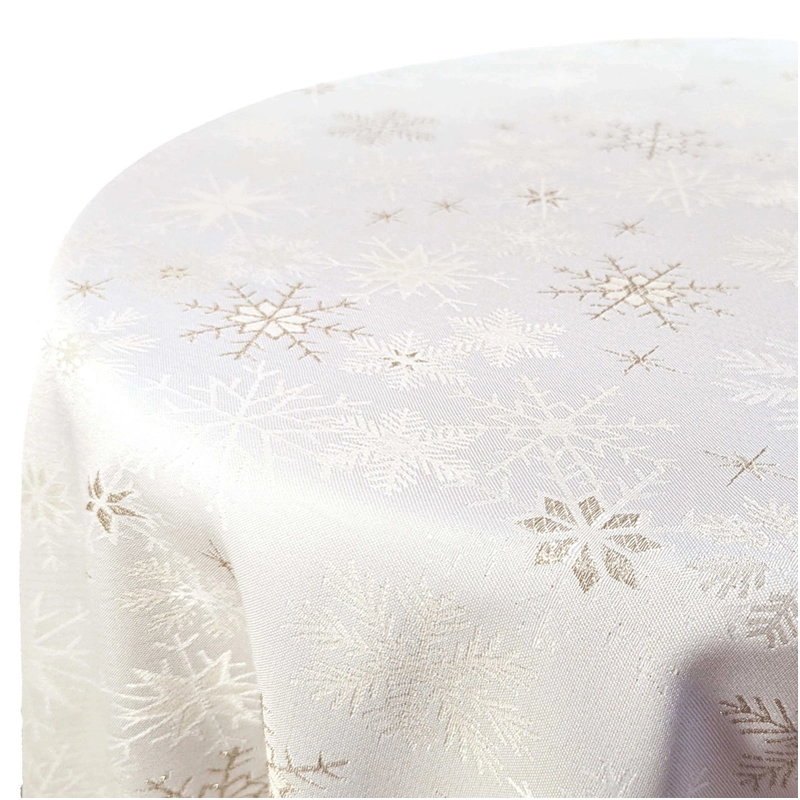 Unique Living Tafelkleed Crystal Ø160 cm gold