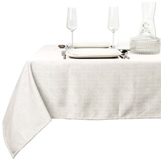 Unique Living Tafelkleed Oda 150x250 cm ivoor