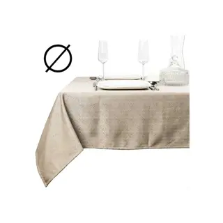 Unique Living Tafelkleed Oda Ø155cm - taupe