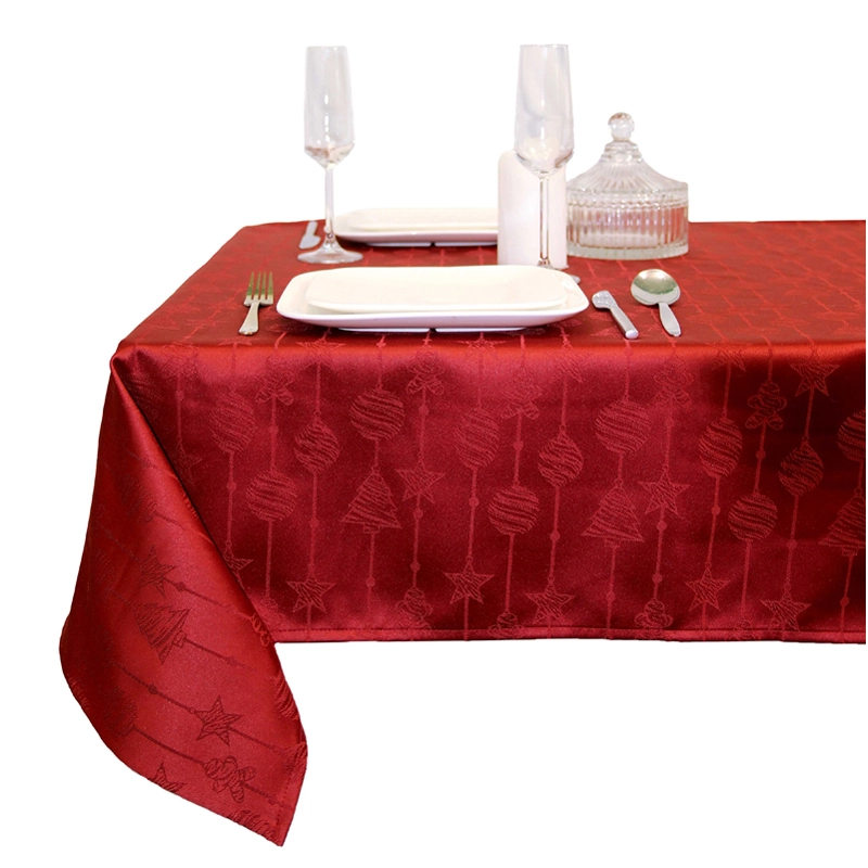 Unique Living Tafelkleed Raula 145x250 cm rood