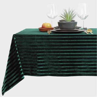 Unique Living Tafelkleed Yani 140x250 cm donker groen