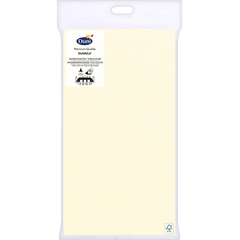 Duni Tafellaken Cream - 138x220cm