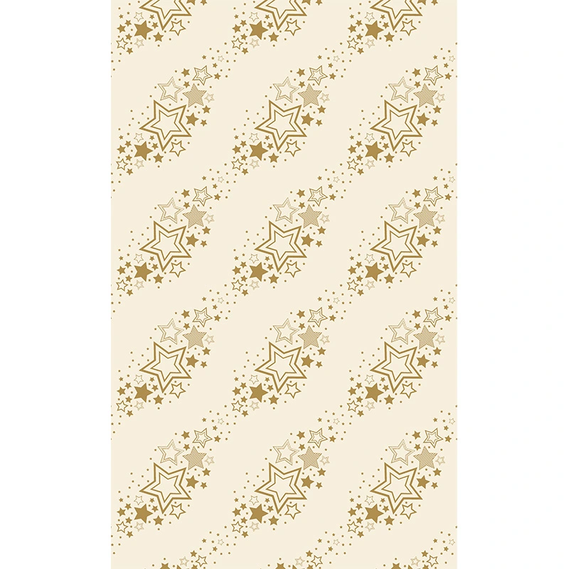 Duni Tafellaken Holiday Star Cream - 138x220cm