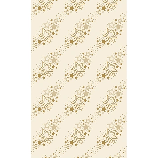 Duni Tafellaken Holiday Star Cream - 138x220cm
