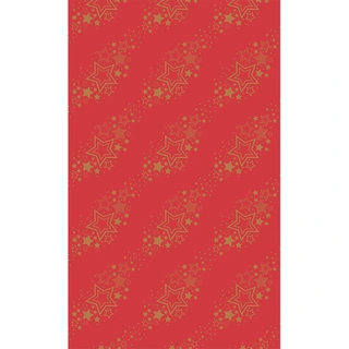 Duni Tafellaken Holiday Star Red - 138x220cm