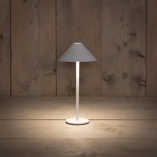 Anna's Collection Buiten Tafellamp 12,5x26,5 cm - Wit - afbeelding 2